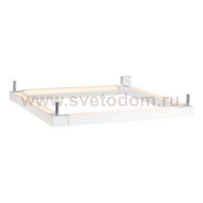 SLV 157661 OPEN GRILL LED, Double Twist Wand- und Deckenleuchte, eckig, weiss