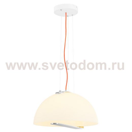 SLV 157701 Mod. 86 LED, Pendelleuchte, weiss/ silber