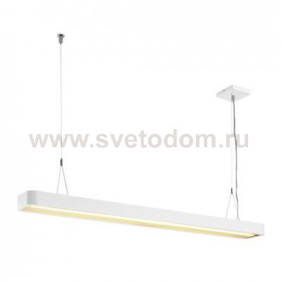 SLV 157861 WORKLIGHT LED Pendelleuchte, weiss, dimmbar, mit Sensor