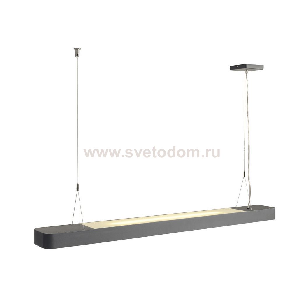 SLV 157865 WORKLIGHT LED Pendelleuchte, anthrazit, dimmbar, mit Sensor