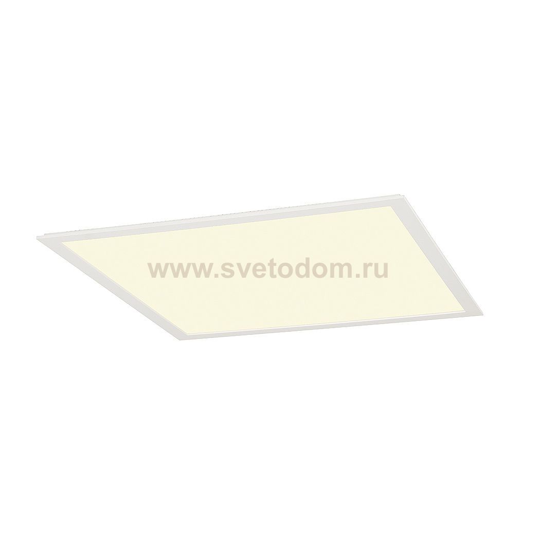 SLV 158604 LED PANEL Deckeneinbauleuchte, weiss, 230V, 4000K, 595x595mm