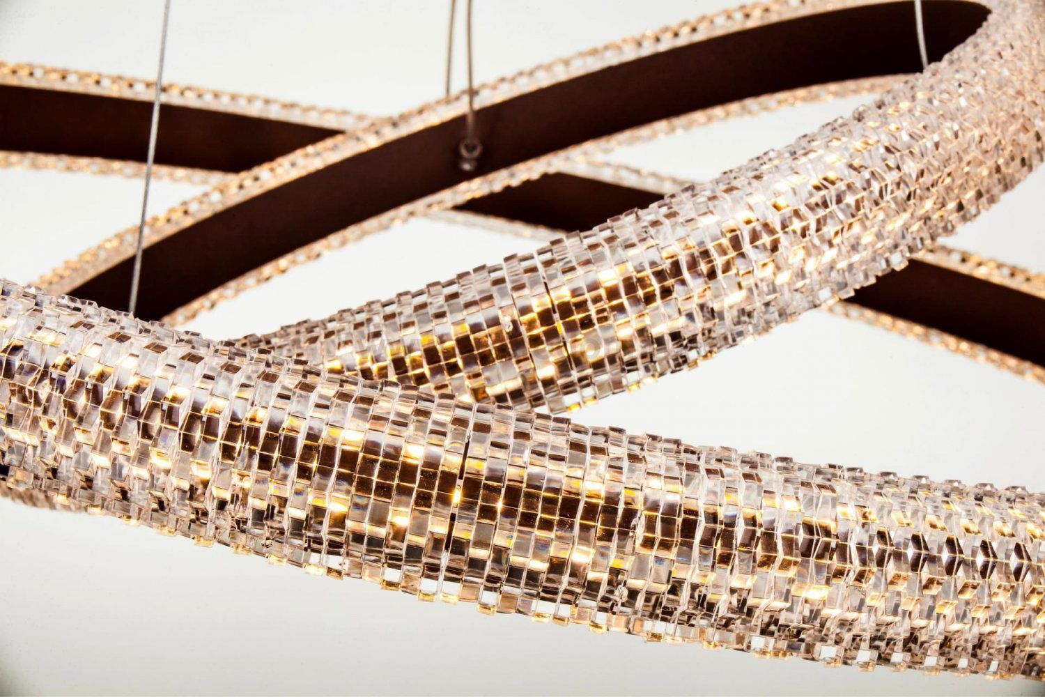 Подвесной светильник LED4U L1588-60-40 BR