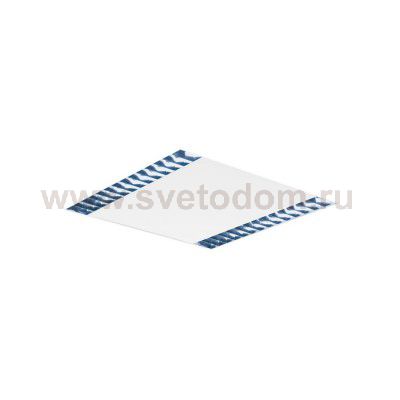158901 SLV RASTO LED R 600х600 светильник встраиваемый с LED 2x18Вт (38Вт), 4000К, 4000лм, белый