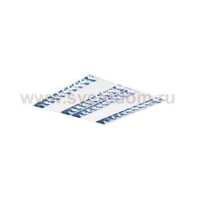 158911 SLV RASTO LED R 600х600 светильник встраиваемый с LED 4x8.4Вт (36Вт), 4000К, 4000лм, белый