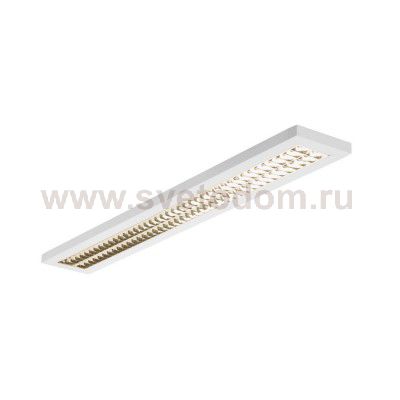 158961 SLV RASTO LED 1245х175 светильник потолочный с LED 4x8.4Вт (36Вт), 3000К, 4100лм, UGR<19, белый