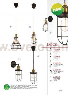 Светильник настенный бра Favourite 1589-1W Dock