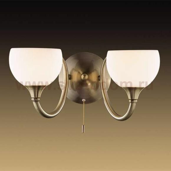 Светильник настенный бра Odeon light 1601/2w ADRIANA