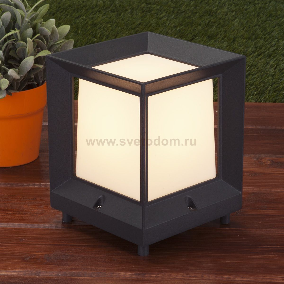 Уличный светильник Elektrostandard 1604 TECHNO MARKO S черный