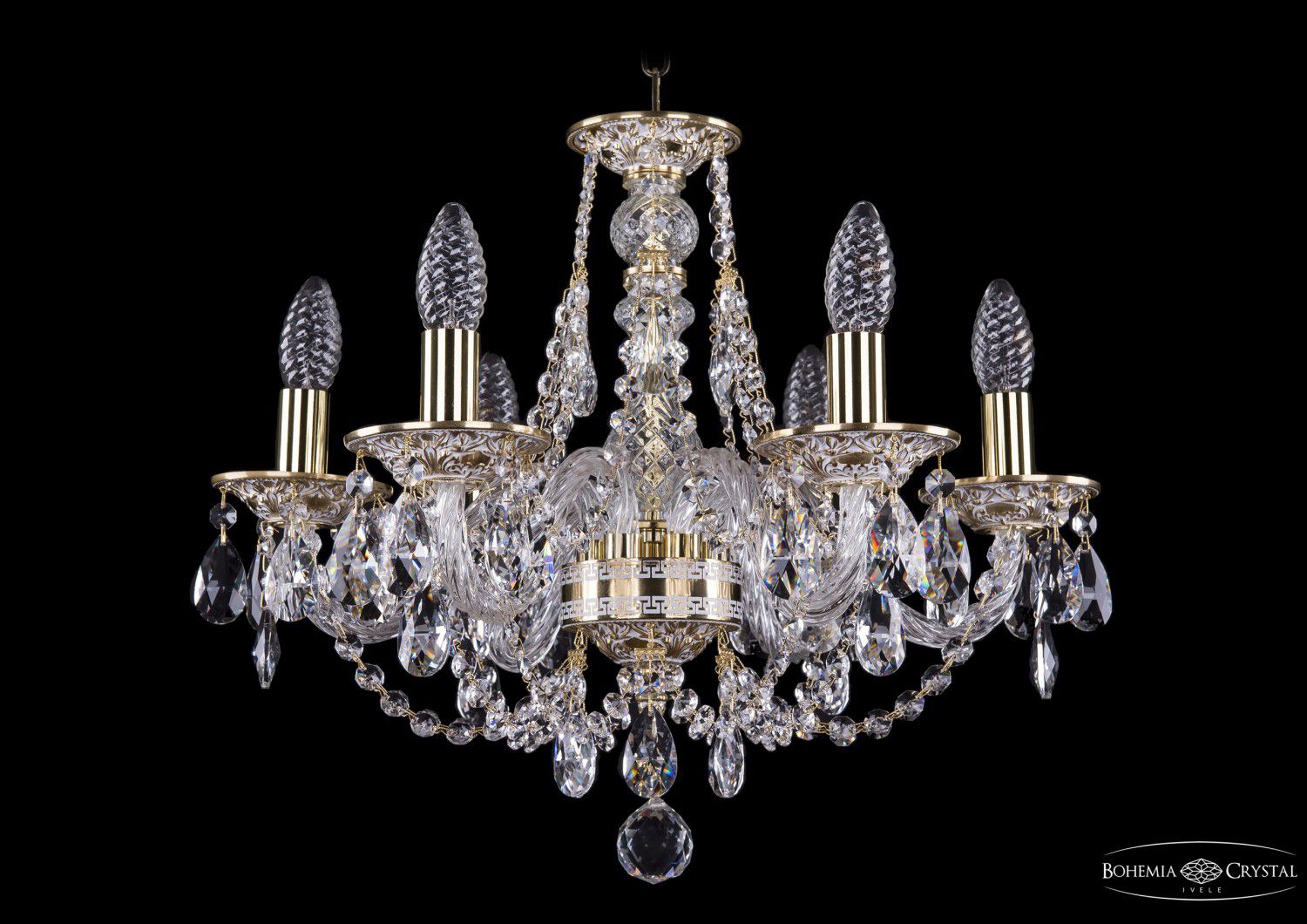 Люстра хрустальная Bohemia Ivele 1606/6/160/GW