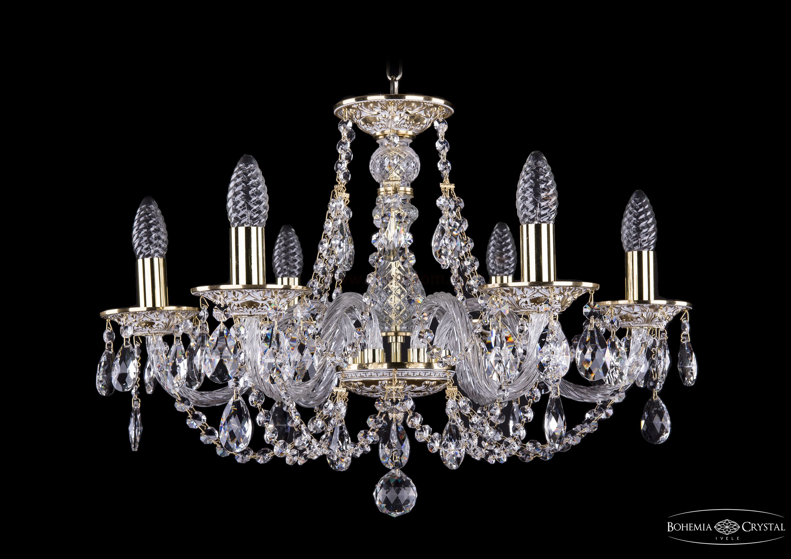 Люстра хрустальная Bohemia Ivele 1606/6/195/GW