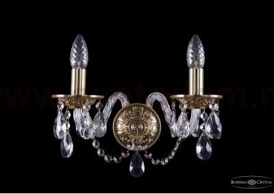 Светильник настенный бра Bohemia Ivele 1610/2/G