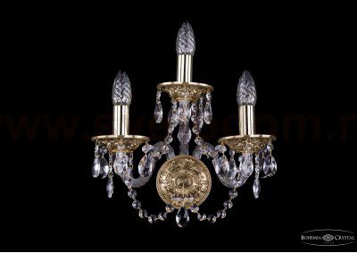 Светильник настенный бра Bohemia Ivele 1610/3/G