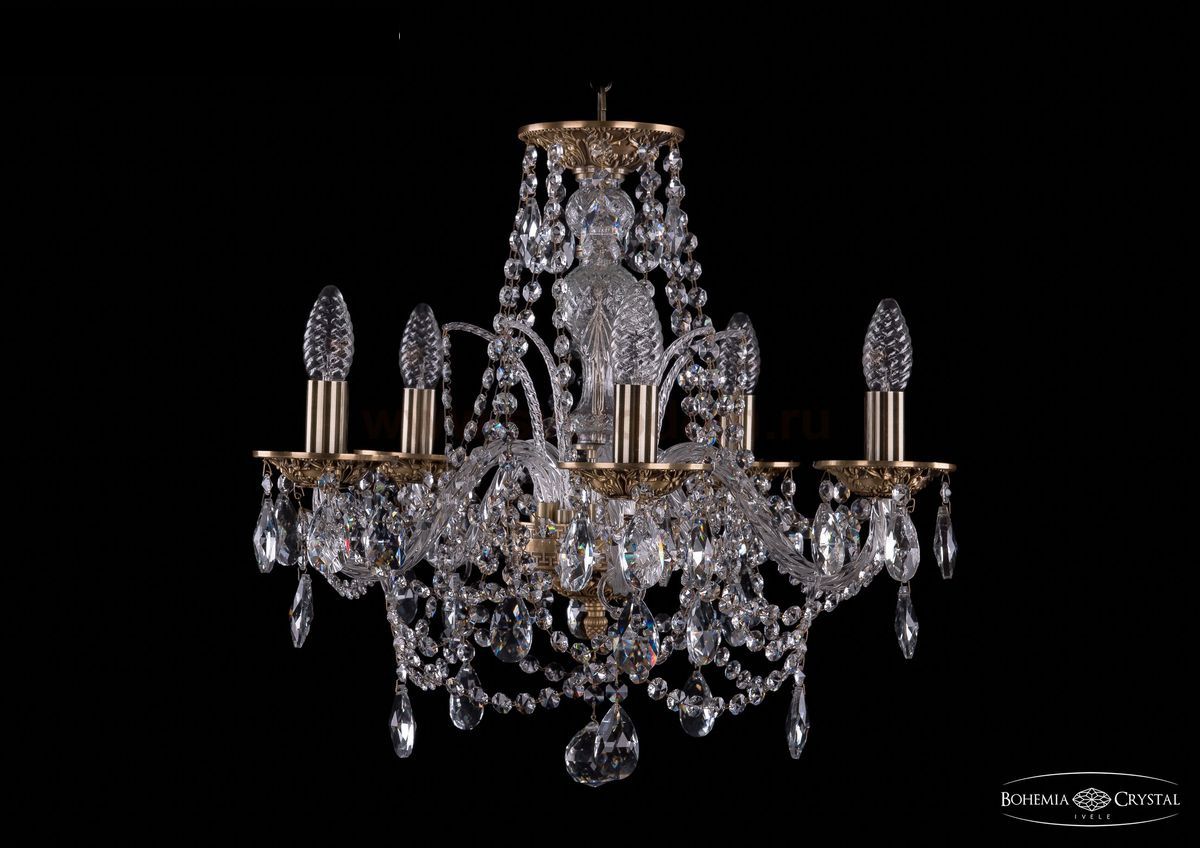Люстра хрустальная Bohemia Ivele 1611/5/160/FP