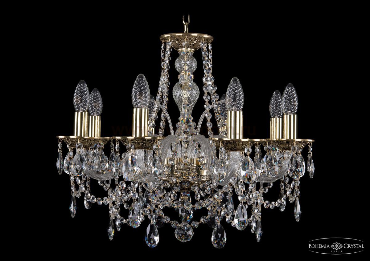 Люстра хрустальная Bohemia Ivele 1611/8/195/GB