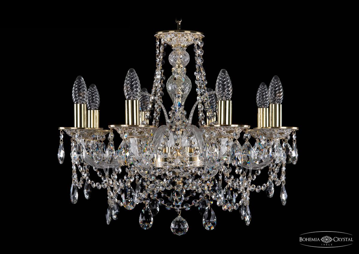 Люстра хрустальная Bohemia Ivele 1611/8/195/GW
