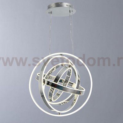 Люстра подвесная в виде колец Divinare 1612/02 SP-1 MIRROR