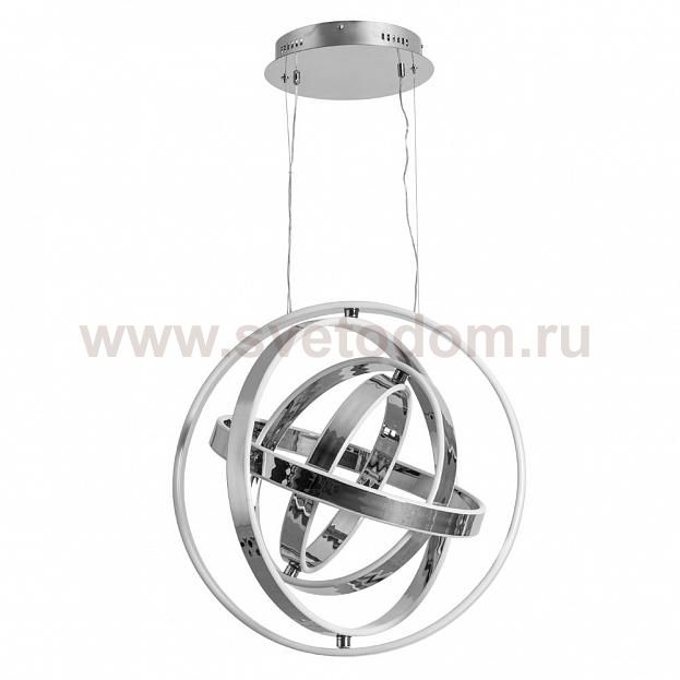 Люстра подвесная в виде колец Divinare 1612/02 SP-1 MIRROR