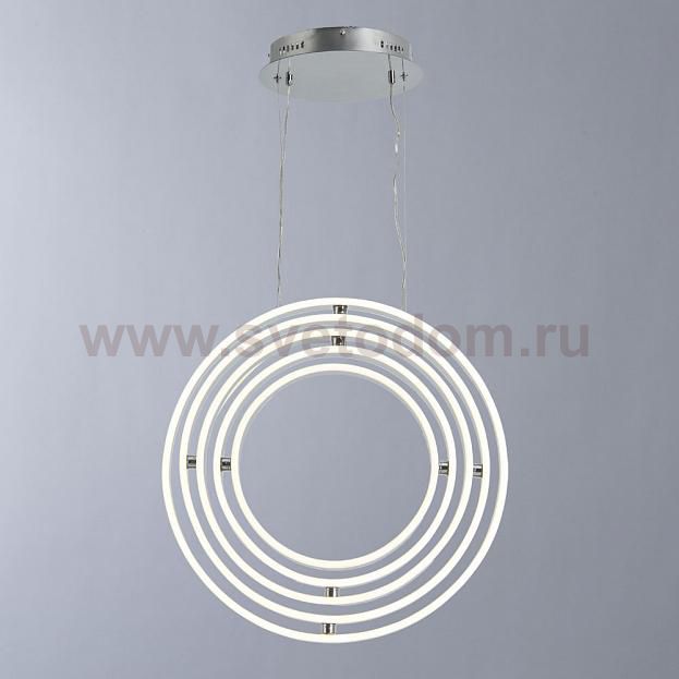 Люстра подвесная в виде колец Divinare 1612/02 SP-1 MIRROR