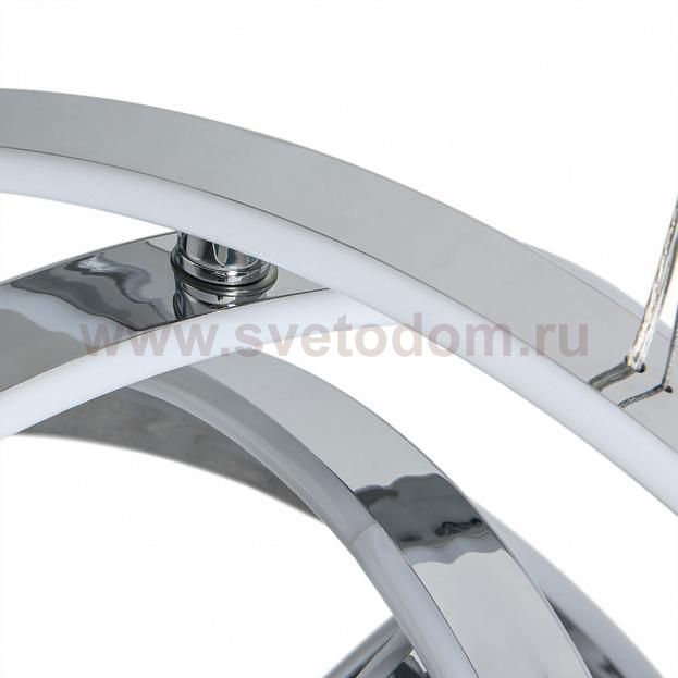 Люстра подвесная в виде колец Divinare 1612/02 SP-1 MIRROR