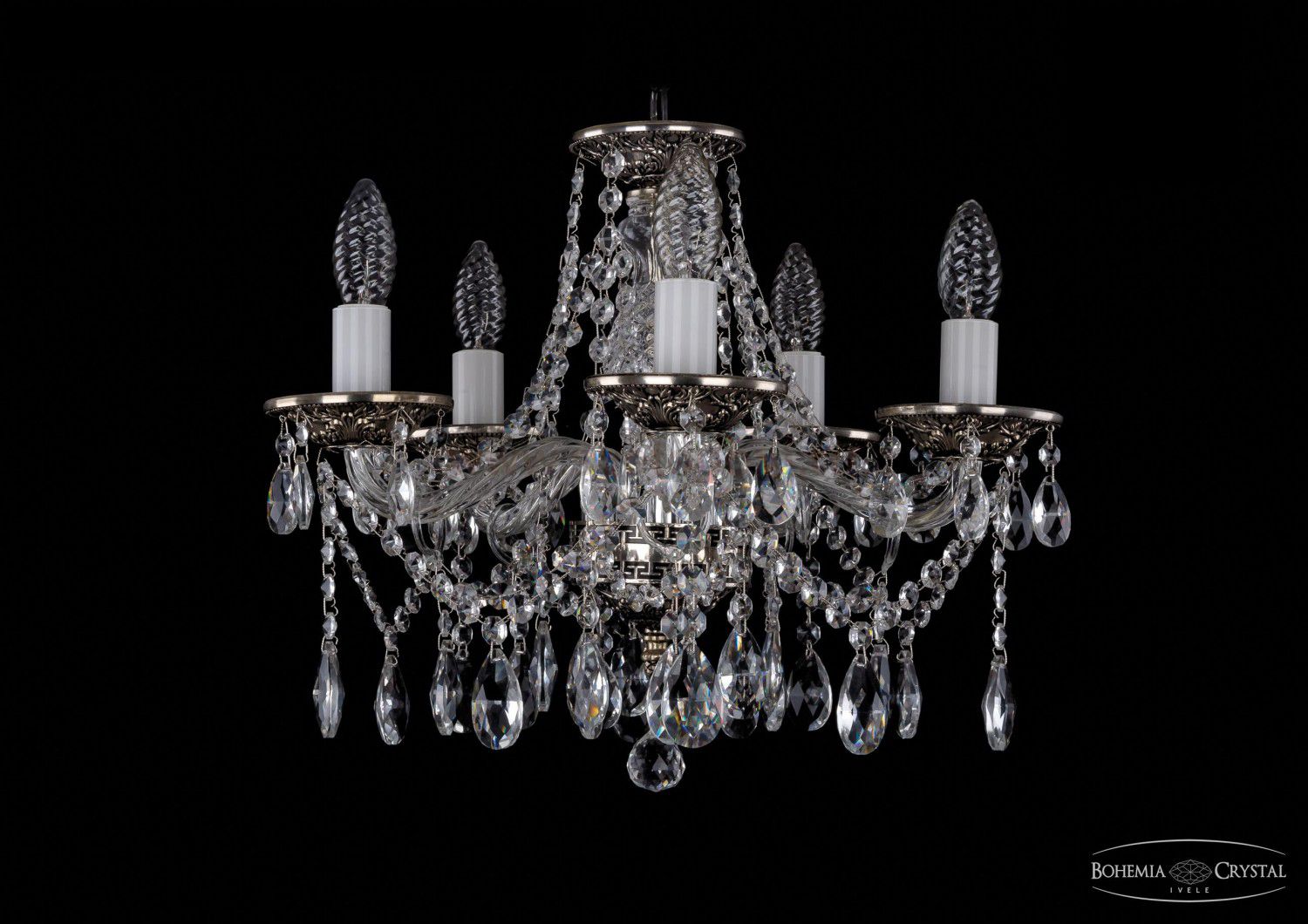 Люстра хрустальная Bohemia Ivele 1613/5/141/NB