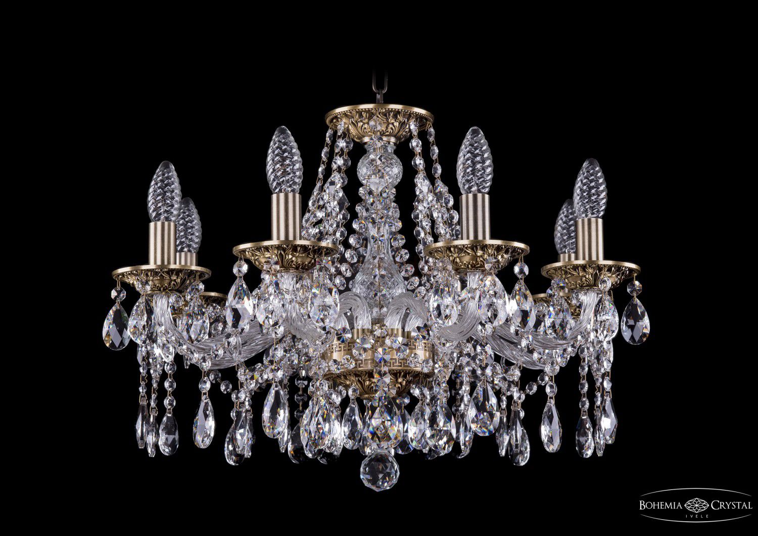 Люстра хрустальная Bohemia Ivele 1613/8/200/FP