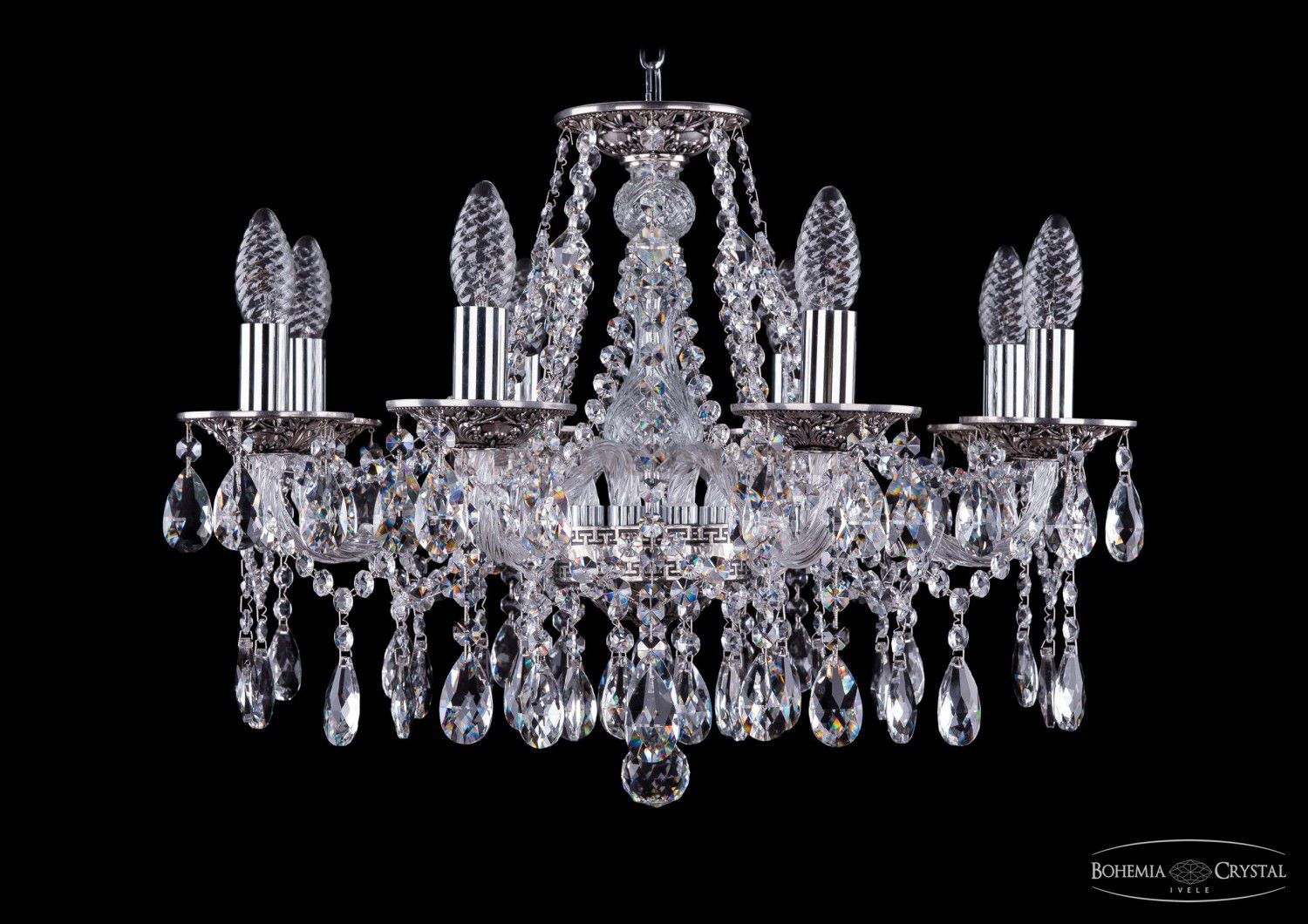 Люстра хрустальная Bohemia Ivele 1613/8/200/NB