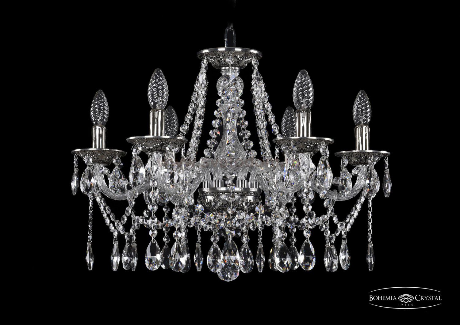 Люстра хрустальная Bohemia Ivele 1613/6/200/NB
