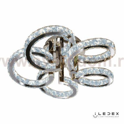 Потолочный светильник iLedex Crystal Ice 16148/5 Хром
