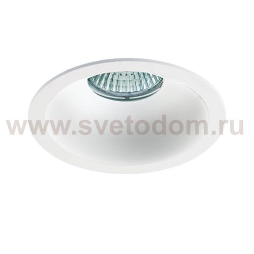 163311 белый светильник встраиваемый Italline