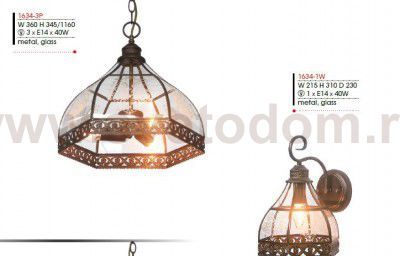 Настенный светильник Favourite 1634-1W Sandal