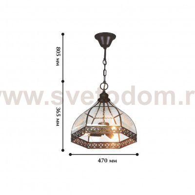 Подвесная люстра Favourite 1634-3P Sandal