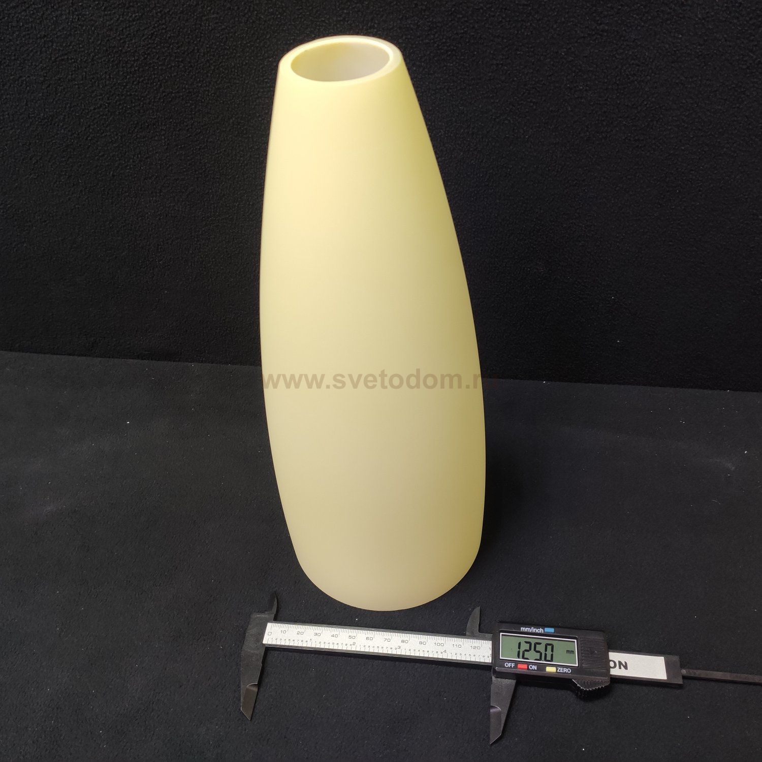 Плафон стекло цвета шампань 300*120мм Е14-27 (37мм посадка) CL942 Бокал