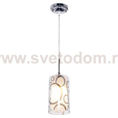 Подвесной светильник Экономсвет 164/1CR WT+CL