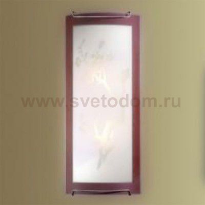 Светильник Сонекс 1646 коричневый/хром Sakura