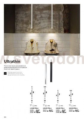 Ideal Lux ULTRATHIN SP D100 ROUND CROMO