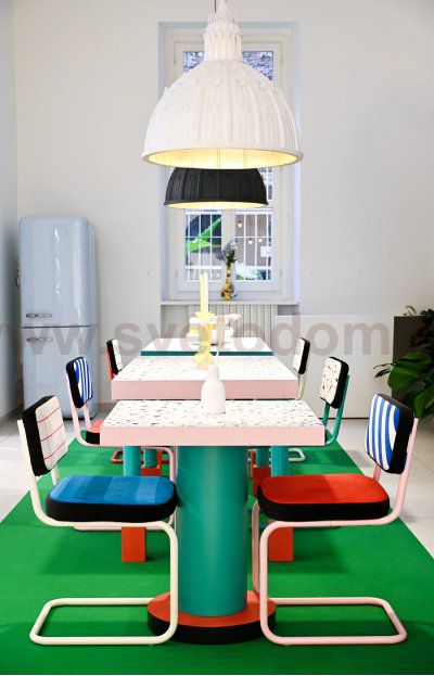 Стул Superchair Red Grid