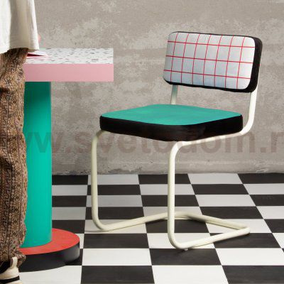 Стул Superchair Red Grid