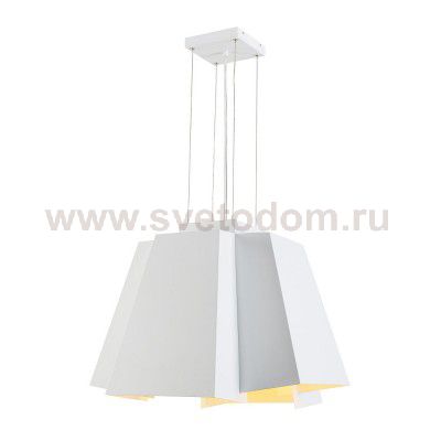 SLV 165451 SOBERBIA LED Pendelleuchte, eckig, weiss, 60 SMD LED, 26W, 2700K