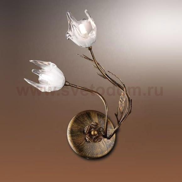 Светильник настенный бра Odeon light 1659/2w PAULINA