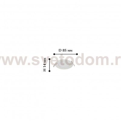 Врезной светильник Favourite 1660-3C Flashled