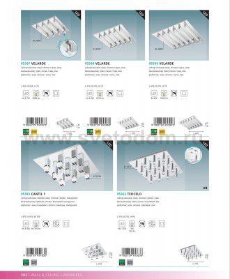 Настенно-потолочный светильник LED Eglo 95397 VELARDE