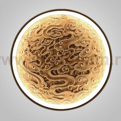Настенный светодиодный светильник RODA WALL D40 Light Brown ImperiumLoft 167359-26