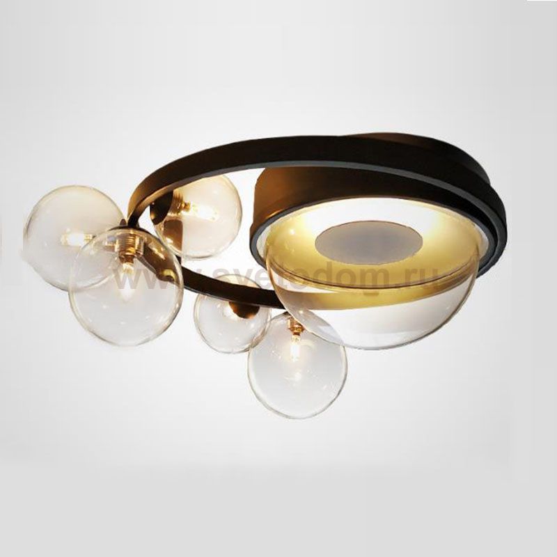 Потолочная люстра на кольцевом каркасе IONA CORE D47 ImperiumLoft 167414-26