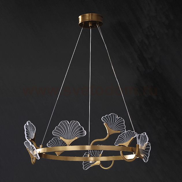 Светодиодная люстра с кольцевым каркасом SELVI B D70 ImperiumLoft 167459-26