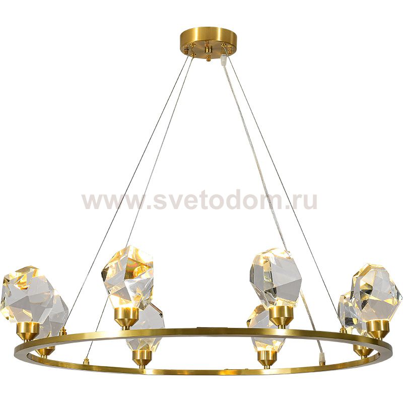 Люстра на кольцевом каркасе CRISTEL R ImperiumLoft 167468-26