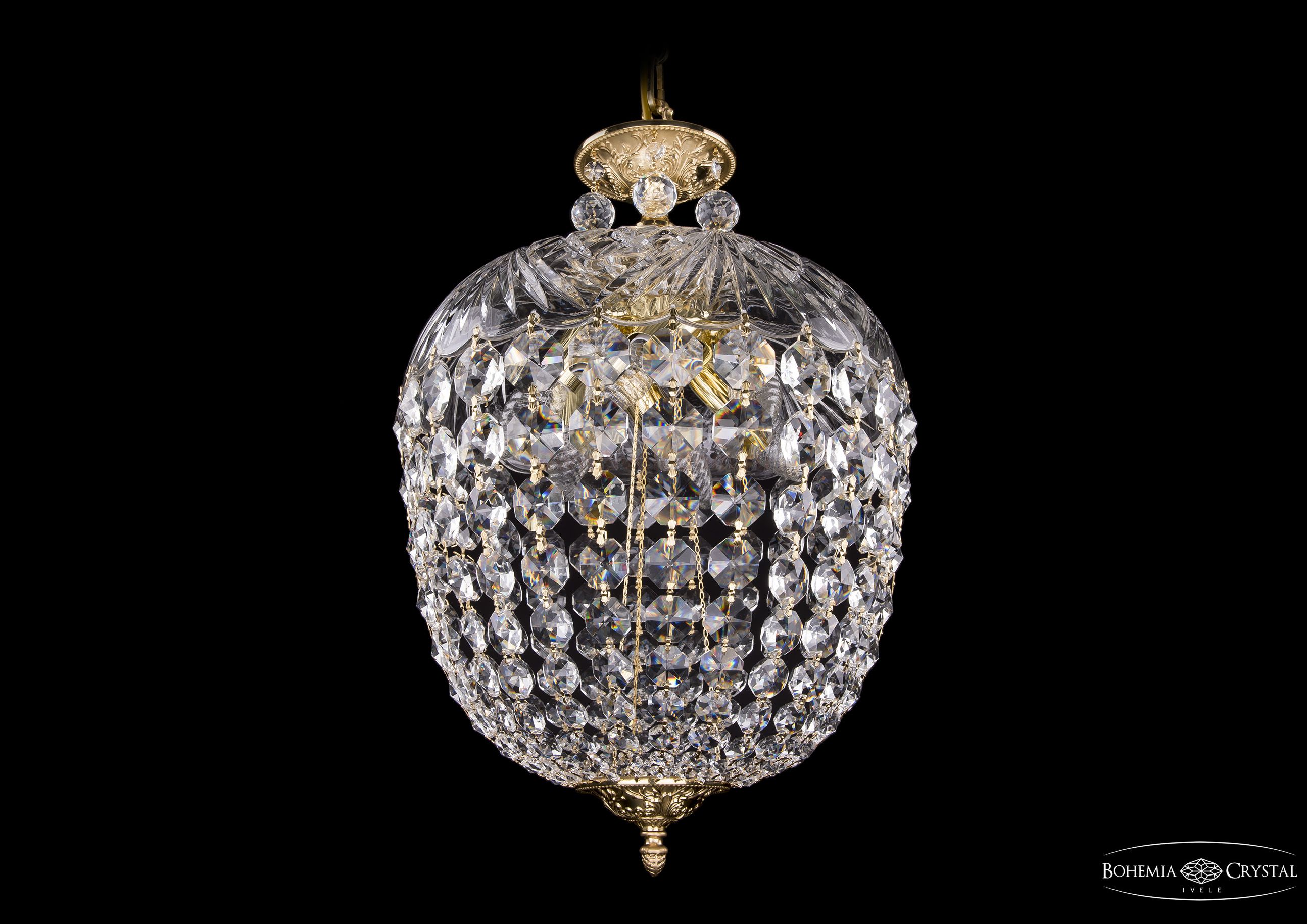 Люстра хрустальная Bohemia Ivele 1677/35/G/Balls