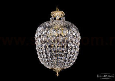 Люстра хрустальная Bohemia Ivele 1677/35/G/Balls