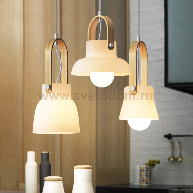 Стеклянный подвесной светильник CLUTCH GLASS ImperiumLoft 167788-26