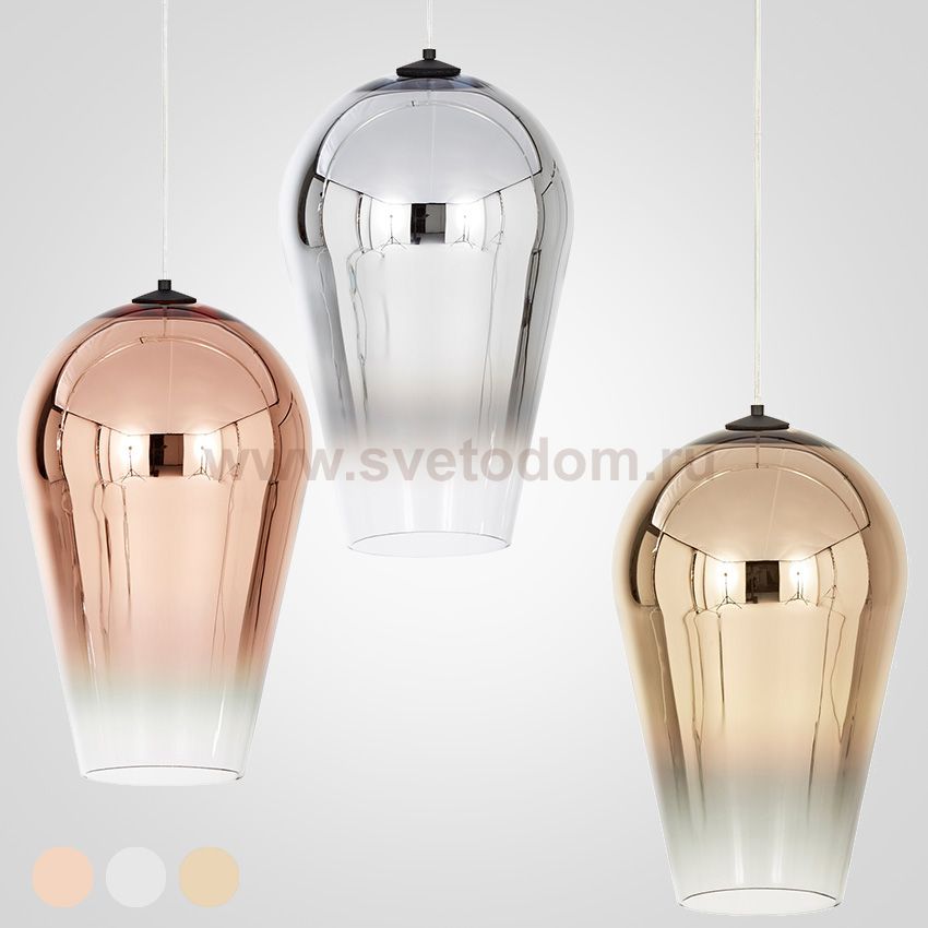Стеклянный подвесной светильник PLEA ImperiumLoft 167812-26