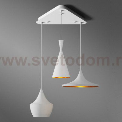 Потолочное крепление из металла треугольной формы CEILING MOUNT 10 ImperiumLoft 167826-26
